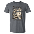 Grey Lucky Girl Era T-Shirt