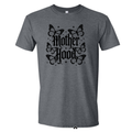 Grey & Black Motherhood Butterfly T-Shirt